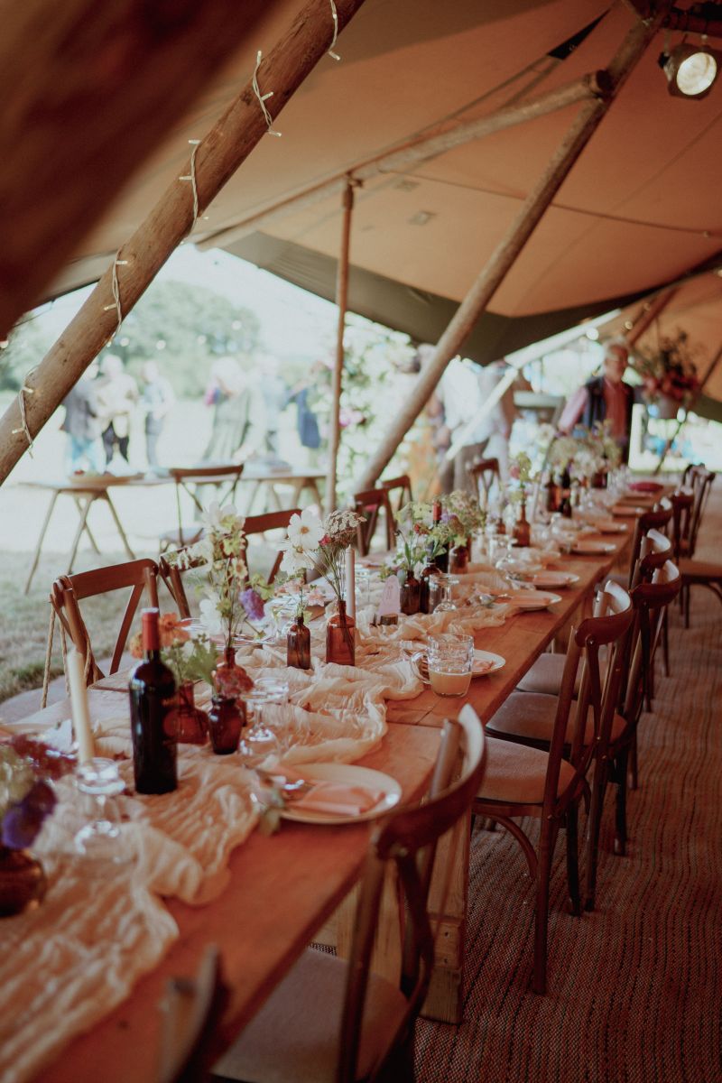 Table and chair hire from Holmsted Events